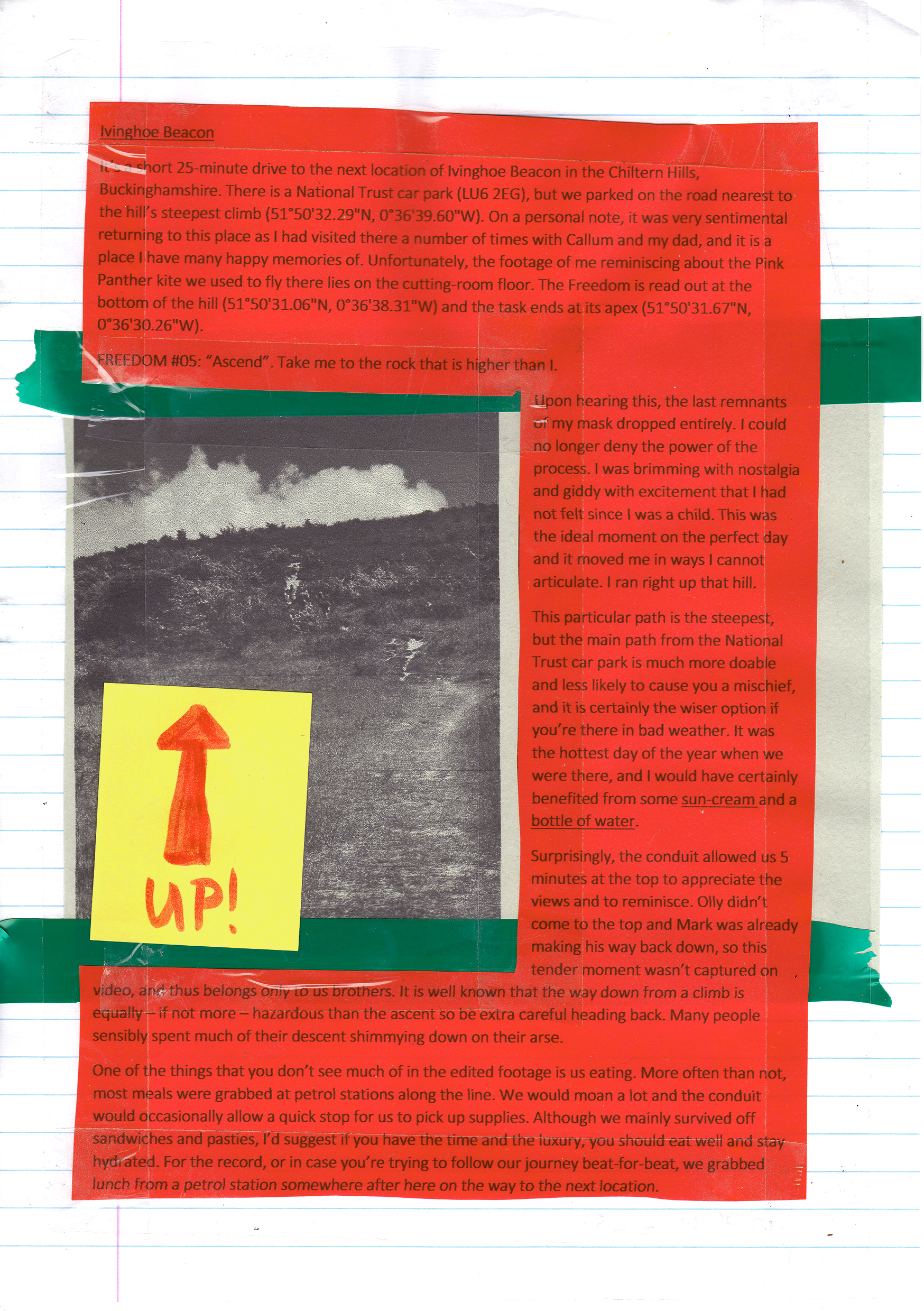 simon's guide to the freedoms, zine, mark garvey, hettie entwistle, kitty von abrams, ley line, st michael's line, sprituality, travel, road,