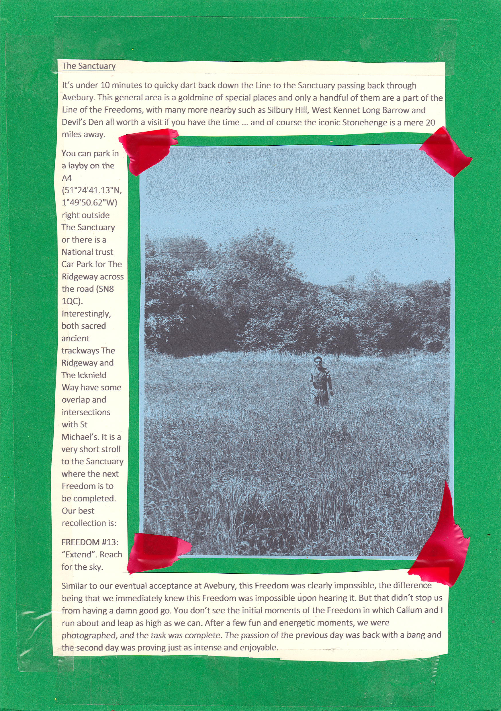 simon's guide to the freedoms, zine, mark garvey, hettie entwistle, kitty von abrams, ley line, st michael's line, sprituality, travel, road,