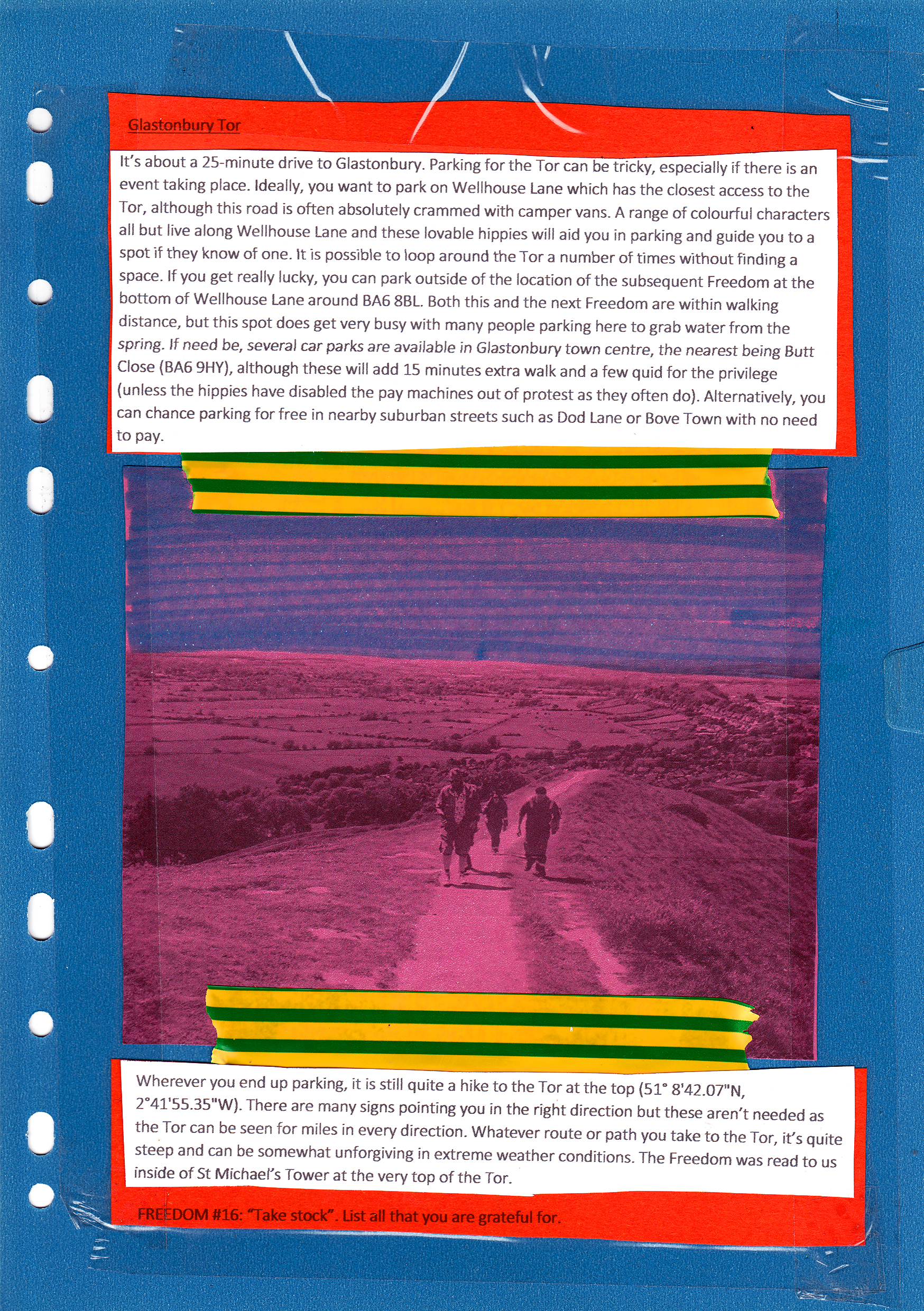 simon's guide to the freedoms, zine, mark garvey, hettie entwistle, kitty von abrams, ley line, st michael's line, sprituality, travel, road,