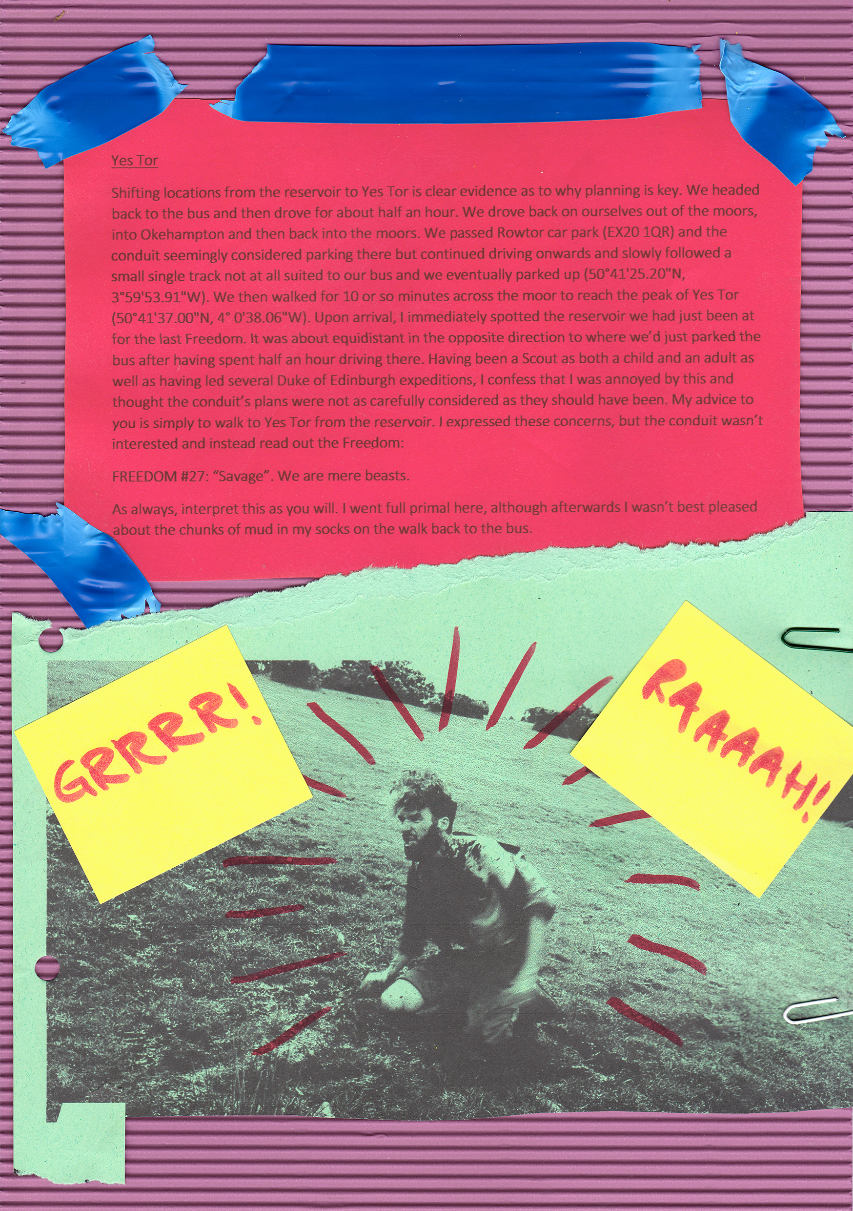 simon's guide to the freedoms, zine, mark garvey, hettie entwistle, kitty von abrams, ley line, st michael's line, sprituality, travel, road,