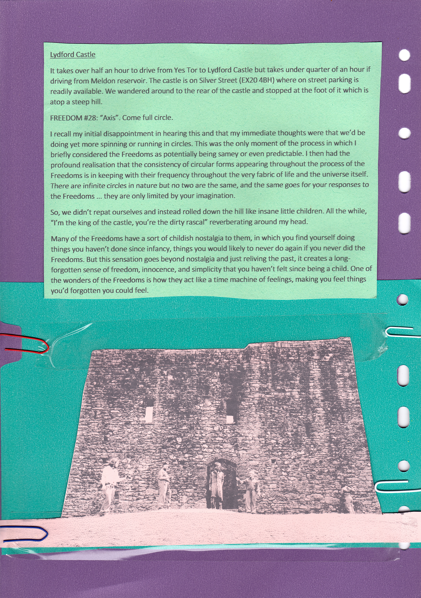 simon's guide to the freedoms, zine, mark garvey, hettie entwistle, kitty von abrams, ley line, st michael's line, sprituality, travel, road,