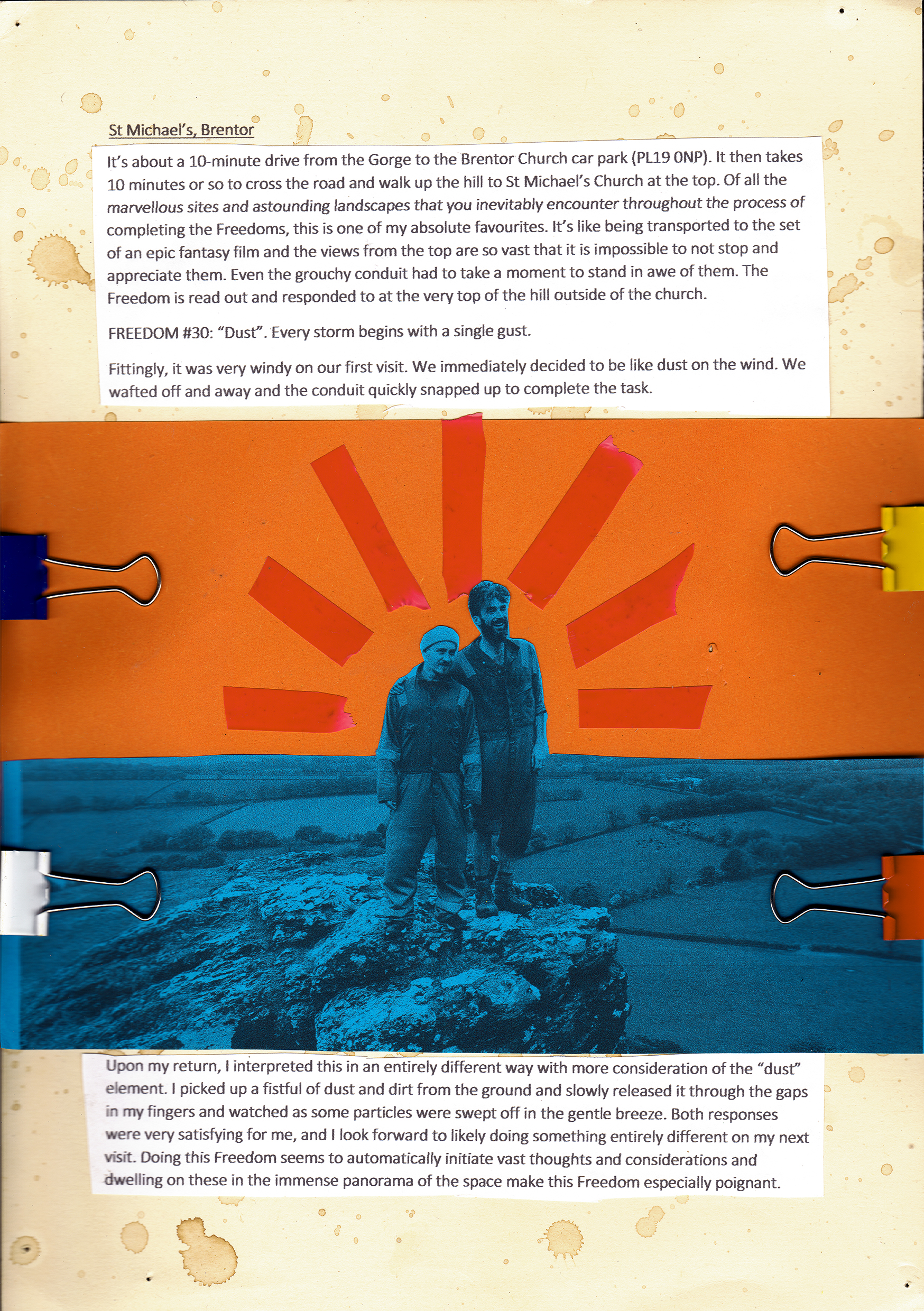 simon's guide to the freedoms, zine, mark garvey, hettie entwistle, kitty von abrams, ley line, st michael's line, sprituality, travel, road,