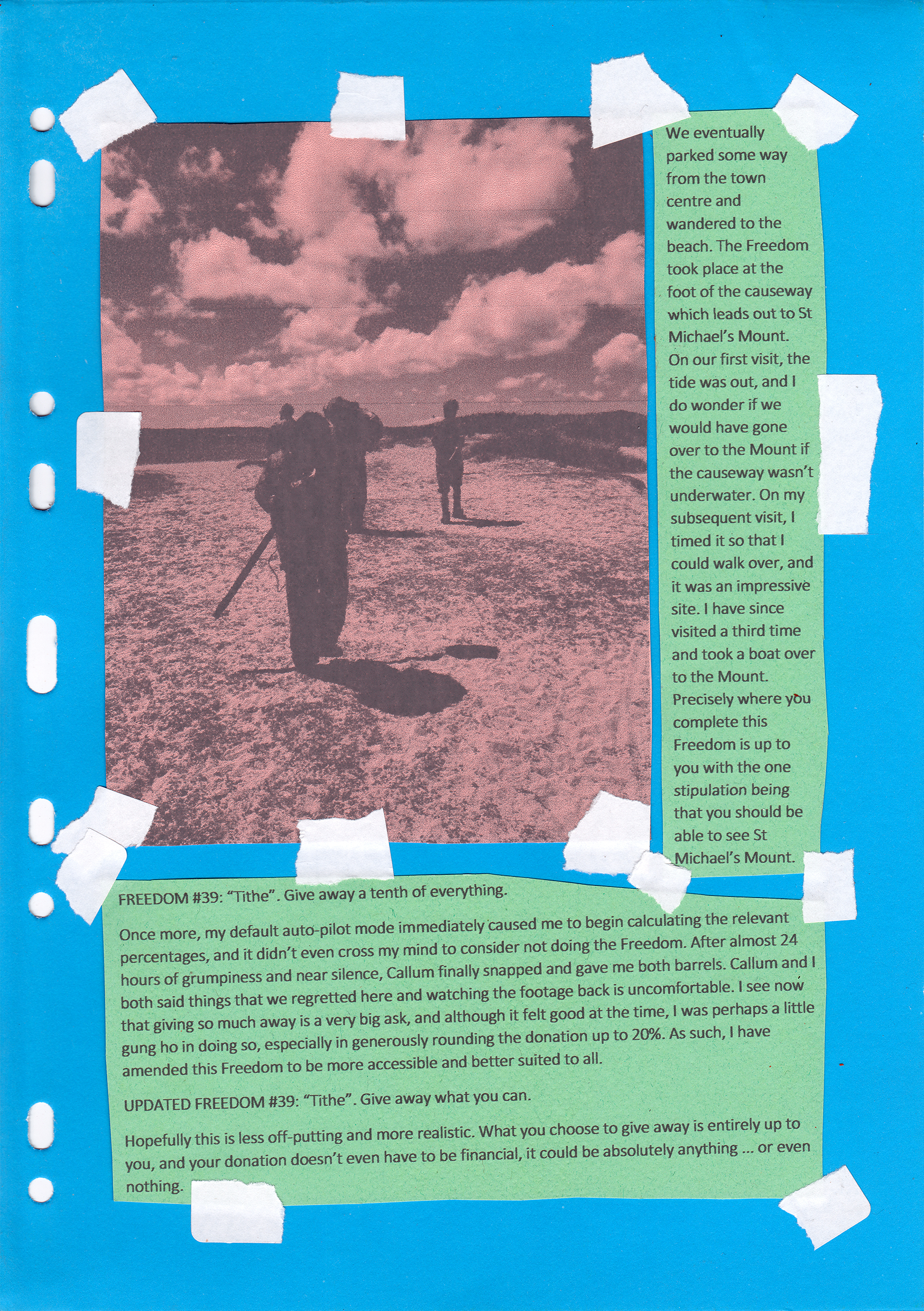 simon's guide to the freedoms, zine, mark garvey, hettie entwistle, kitty von abrams, ley line, st michael's line, sprituality, travel, road,