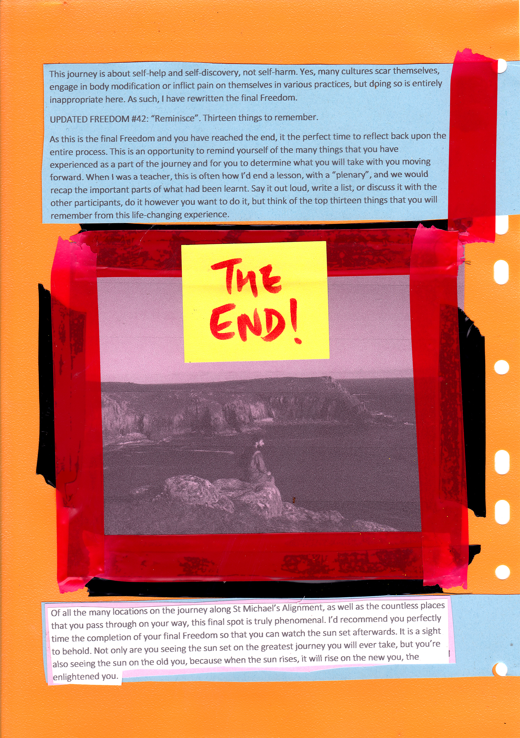 simon's guide to the freedoms, zine, mark garvey, hettie entwistle, kitty von abrams, ley line, st michael's line, sprituality, travel, road,