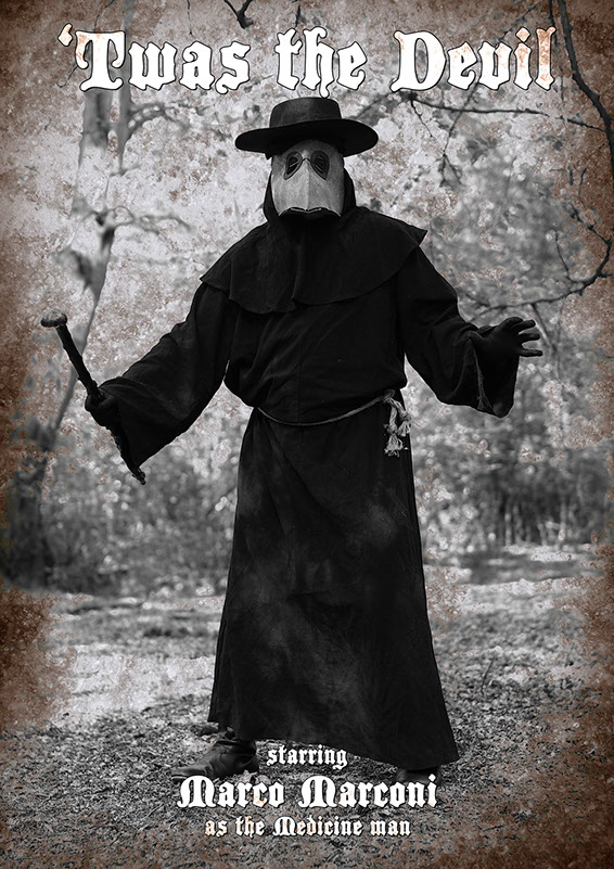 plague doctor, interactive, choose your own adventure, folk horror, interactive film, interactive movie, twas the devil, witch