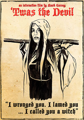 mark garvey, twas the devil, brad Robert Benford, illustration, drawing, art, artwork, film, movie, cinema, choose your own adventure film,