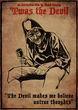 mark garvey, twas the devil, brad Robert Benford, illustration, drawing, art, artwork, film, movie, cinema, choose your own adventure film,