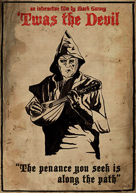 mark garvey, twas the devil, brad Robert Benford, illustration, drawing, art, artwork, film, movie, cinema, choose your own adventure film,