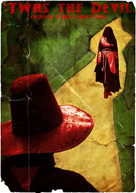 witch, witchcraft, horror, folk horror, devil, demon, interactive, choose your own adventure, 17th century, england, forest, witch hunt, coffin,