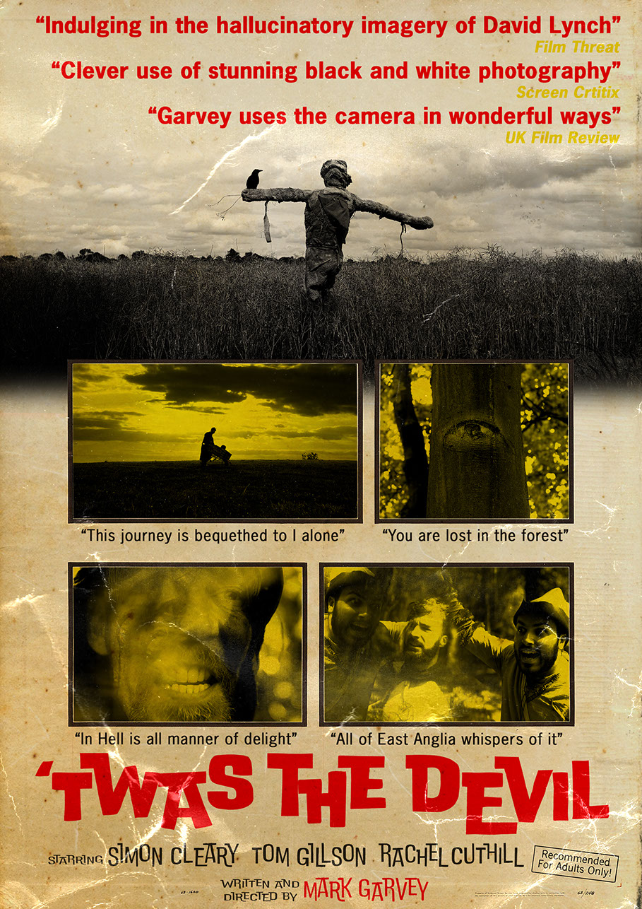 mark garvey, twas the devil, brad Robert Benford, illustration, drawing, art, artwork, film, movie, cinema, choose your own adventure film,