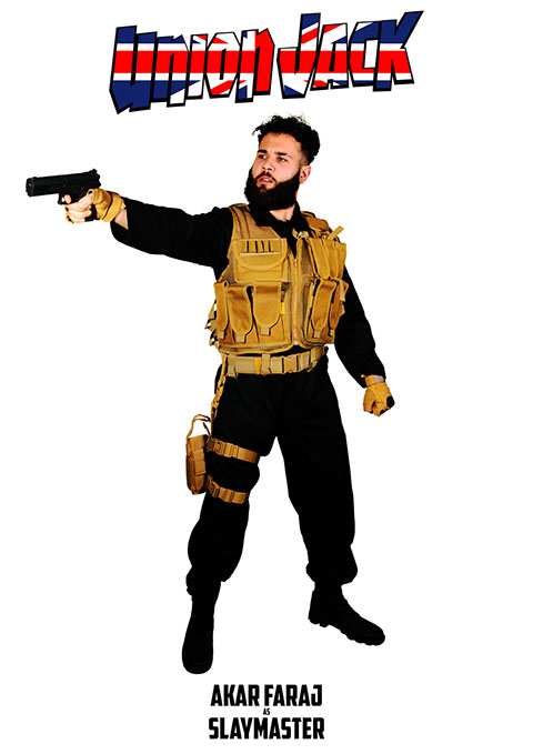 mark garvey, marvel, union jack, mcu, joseph chapman, webseries, series, film, movie, akar faraj, slaymaster, 