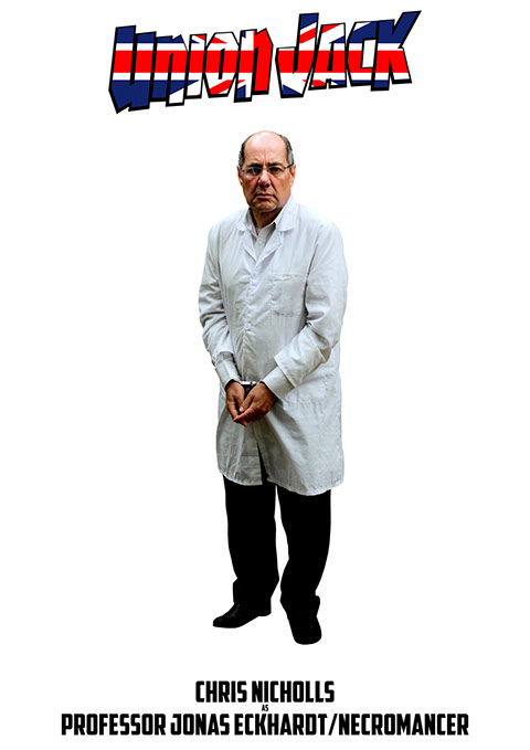 mark garvey, marvel, union jack, mcu, joseph chapman, webseries, film, movie, chris nicholls, necromancer, professor jonas eckhardt, 