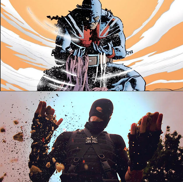 mark garvey, "mark garvey", marvel union jack film, mcu, marvel fan series, comics, graphic novel, captain britain, mcu, film, movie, webseries,