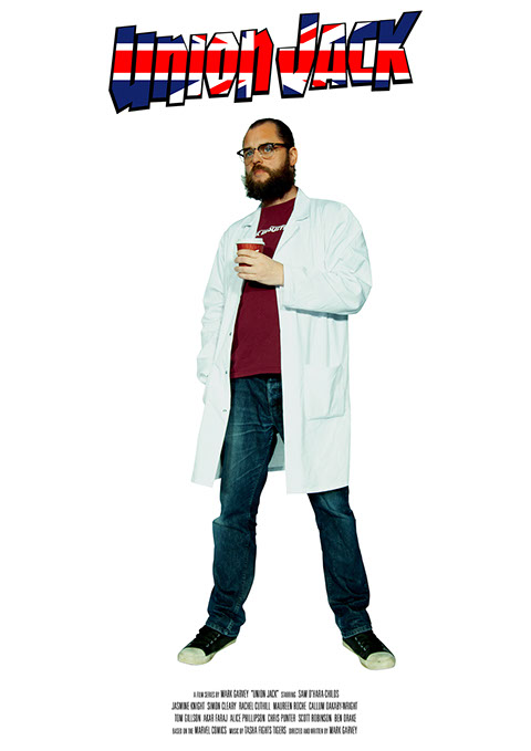 mark garvey, marvel, union jack, mcu, joseph chapman, webseries, film, movie, union jack film, union jack movie, marvel uk, avengers, thanos, 