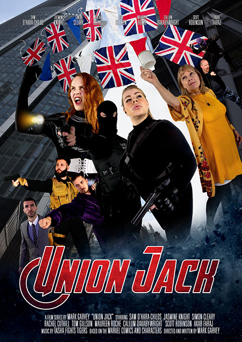 mark garvey, marvel, union jack film, union jack movie, avengers, captain america, iron man, black widow, hawkey, thor, nick fury, ultron, mcu, 